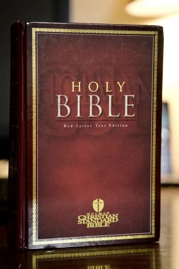 Why I am Using the Holman Christian Standard Bible.